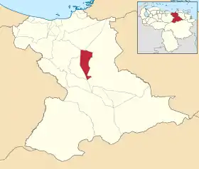 Localisation de Anaco