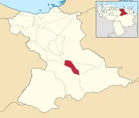 Localisation de Simón Rodríguez