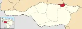 Localisation de Biruaca