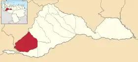 Localisation de Ezequiel Zamora
