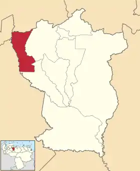 Localisation de Anzoátegui