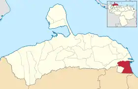 Localisation de José Laurencio Silva