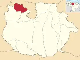 Localisation de Juan Germán Roscio