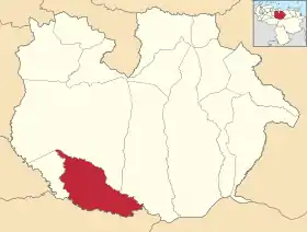 Localisation de San Gerónimo de Guayabal