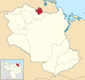 Localisation de Bolívar