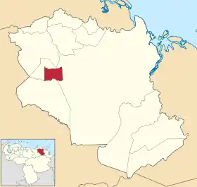 Localisation de Santa Bárbara