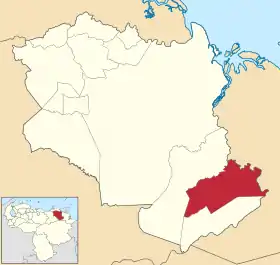 Localisation de Uracoa