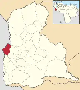 Localisation de Pedro María Ureña