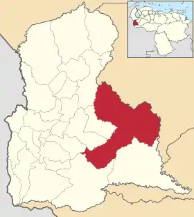 Localisation de Uribante