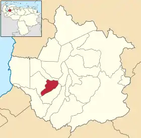 Localisation de Rafael Rangel