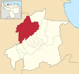 Localisation de Bolívar