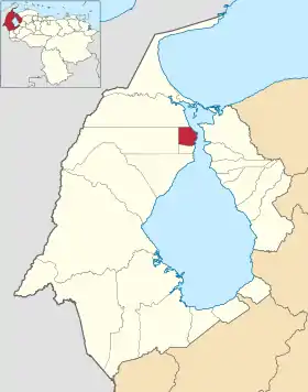 Localisation de Maracaibo