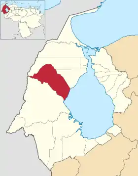 Localisation de Rosario de Perijá