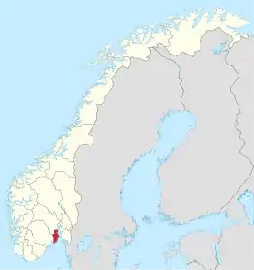 Localisation de Vestfold