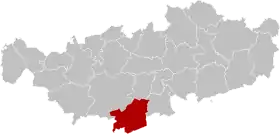 Localisation de Villers-la-Ville