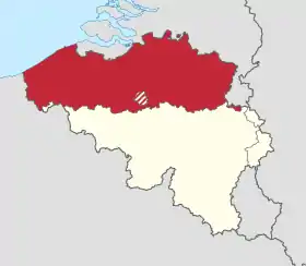 Localisation de Communauté flamande