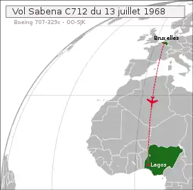 Image illustrative de l’article Vol Sabena 712