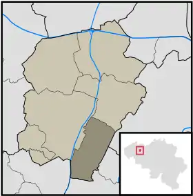 Localisation de Vosselare