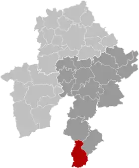 Localisation de Vresse-sur-Semois