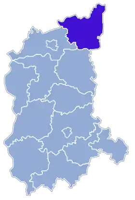 Localisation de Powiat de Strzelce-Drezdenko