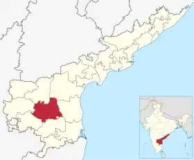 Localisation de District de Kadapa