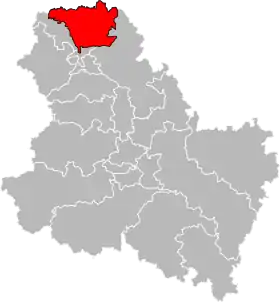 Canton de Thorigny-sur-Oreuse