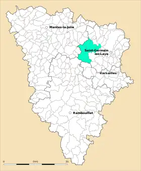 Canton de Poissy-Sud