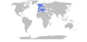 Description de l'image Anglerfish Range Map.svg.