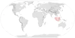 Description de l'image Apis koschevnikovi distribution map.svg.