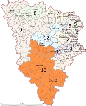 Carte de la circonscription