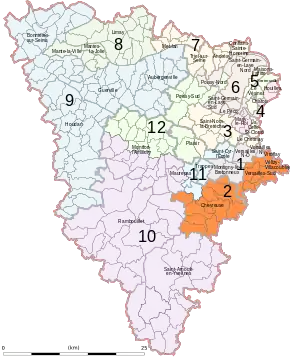 Carte de la circonscription