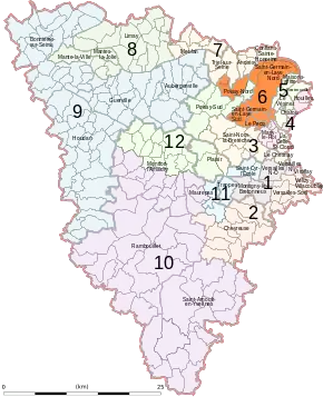 Carte de la circonscription