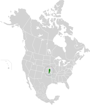 Description de l'image Flint Hills tall grasslands map.svg.