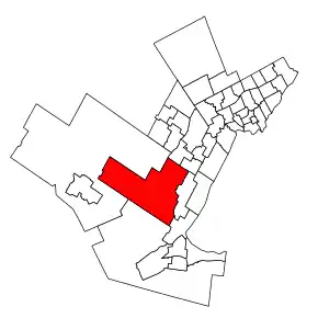 Carte de la circonscription