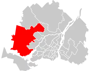 Carte de la circonscription