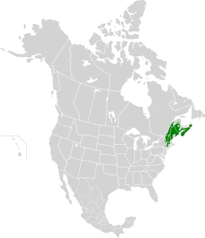 Description de l'image New England-Acadian forests map.svg.