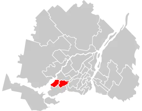 Carte de la circonscription