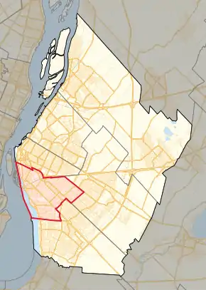 Carte de la circonscription