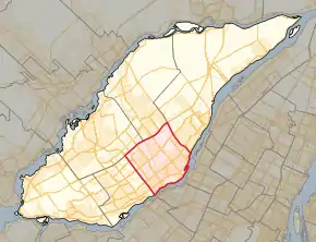 Carte de la circonscription