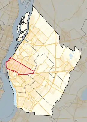 Carte de la circonscription