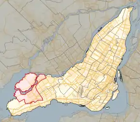 Carte de la circonscription