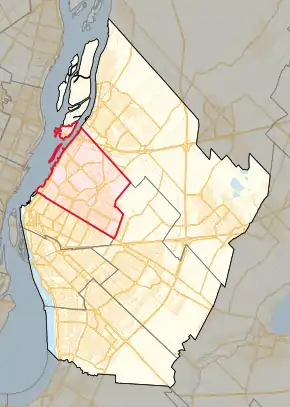 Carte de la circonscription