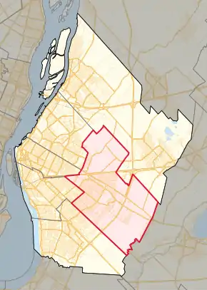 Carte de la circonscription