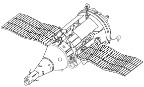 Description de l'image TKS spacecraft drawing (svg).svg.