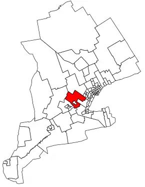 Carte de la circonscription