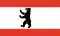 Description de l'image Flag of Berlin.svg.