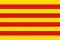 Description de l'image Flag of Catalonia.svg.