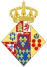 Description de l'image Coat of Arms of Princess of the Royal House of the Two Sicilies.svg.
