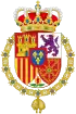 Description de l'image Coat of Arms of Spanish Monarch (corrections of heraldist requests).svg.