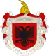 Description de l'image Coat of arms of the Albanian Kingdom (1928–1939).svg.